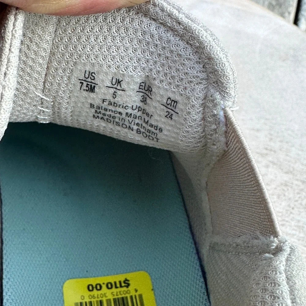 Dr. Scholl's Madison Womens Sneaker Boots Size 7.5 Taupe Microfiber Slip On